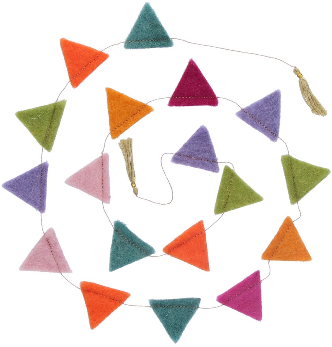 Return to Sender | Vilten Slinger Vlaggetjes - 1 Meter